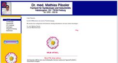 Desktop Screenshot of dr-paessler.de
